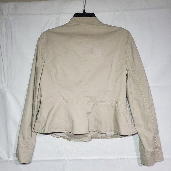 Sample Jacket 8 moto Ann Taylor marked "sample" READ - Picture 2 of 10